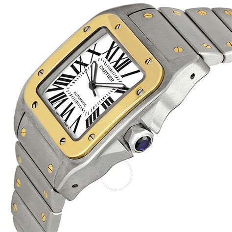 cartier men's santos watch|cartier santos extra large.